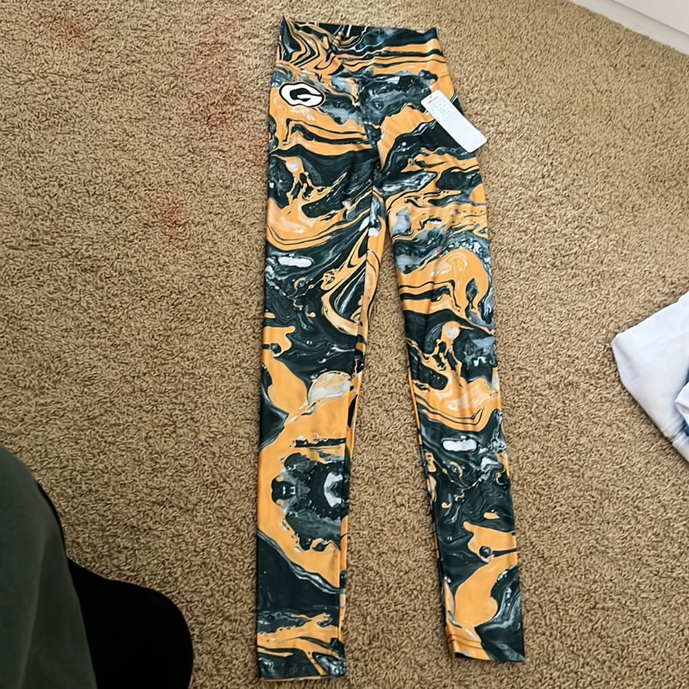 green bay packers leggings